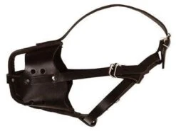 Zolux Muselière Policière En Cuir T6