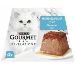 Purina Gourmet Revelations Thon & Saumon 48 X 57 G -Animalerie 2 full 1