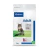 Virbac Veterinary HPM Adult Neutered & Entire Cat Saumon 3 Kg -Animalerie 360060 bag hpm neutered cat adult 3kg face 2