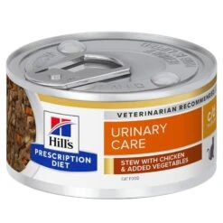 Hill's Prescription Diet Feline C/D Multicare Mijotés Au Poulet Et Légumes 24 X 82 Grs