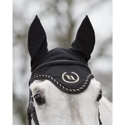 Back On Track Night Collection Bonnet Chevaux Taye Noir - Destockage -Animalerie back on track night collection bonnet chevaux taye noir la compagnie des animaux 2