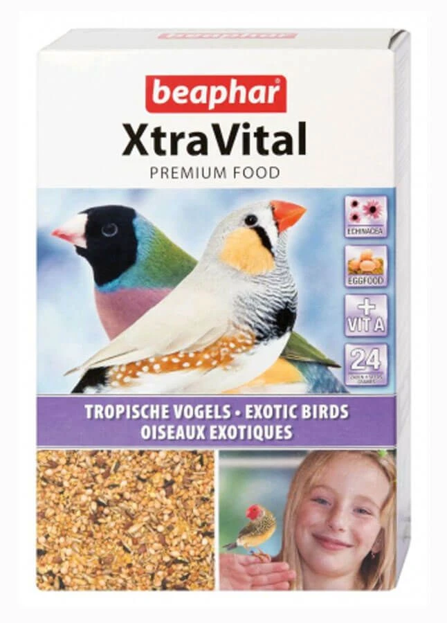 Beaphar XtraVital Oiseaux Exotiques 500 G 3 Beaphar XtraVital Oiseaux Exotiques 500 G