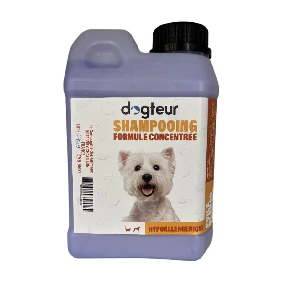 Dogteur Shampoing Pro Pelage Blanc Intense 10 L 3 Dogteur Shampoing Pro Pelage Blanc Intense 10 L