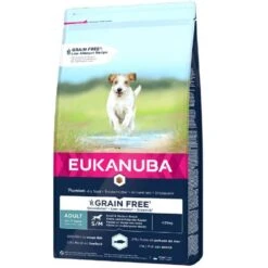 Eukanuba Chien Adulte Petite Et Moyenne Race Saumon 12 Kg