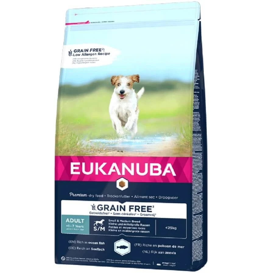 Eukanuba Chien Adulte Petite Et Moyenne Race Saumon 12 Kg 3 Eukanuba Chien Adulte Petite Et Moyenne Race Saumon 12 Kg