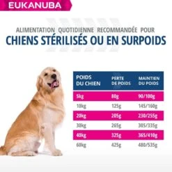 Eukanuba Chien Daily Care Surpoids Ou Stérilisé 12 Kg -Animalerie eukanuba chien daily care surpoids ou st rilis 12 kg6