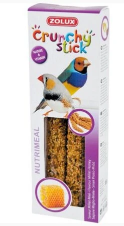 Zolux Crunchy Stick Exotique Millet / Miel -Animalerie exotique2