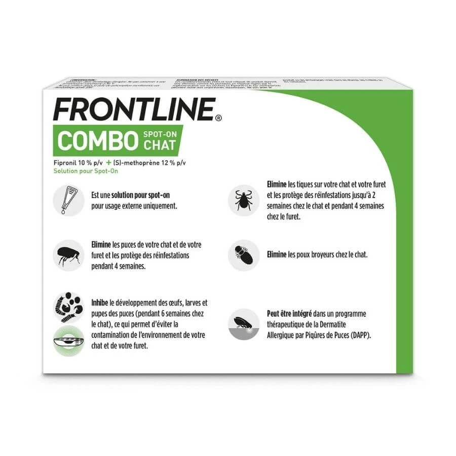 Frontline Combo Chat 6 Pipettes 4 Frontline Combo Chat 6 Pipettes – Image 2