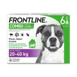 Frontline Combo Chien 20-40 Kg 6 Pipettes
