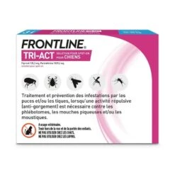 Frontline Tri Act Spot On Chien Moyen 10 - 20 Kg 3 Pipettes -Animalerie frontline tri act spot on chien moyen 10 20 kg 3 pipettes 2