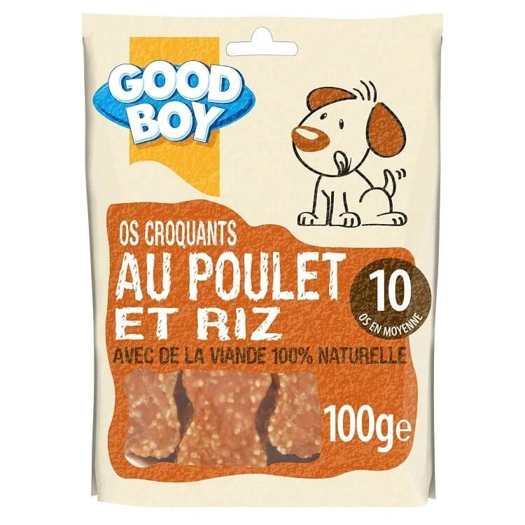 Good Boy Os Au Poulet & Riz 100 Grs 3 Good Boy Os Au Poulet & Riz 100 Grs