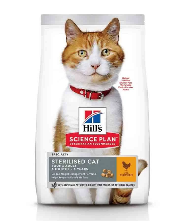 Hill's Science Plan Hill's Science Plan Chat Young Adult Sterilisé Poulet 15 Kg 3 Hill's Science Plan Hill's Science Plan Chat Young Adult Sterilisé Poulet 15 Kg