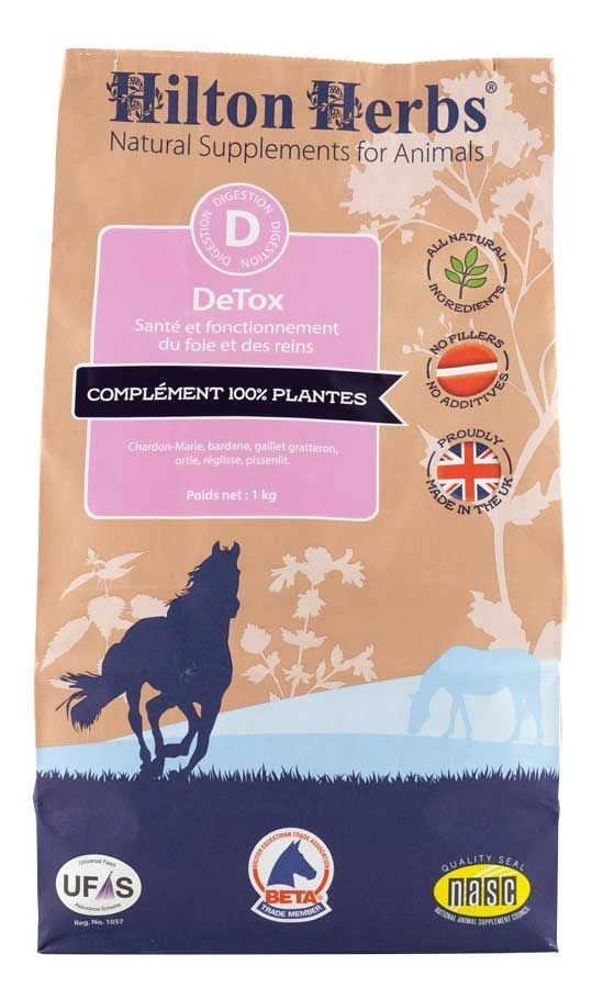 Hilton Herbs Detox Hépatique Et Rénal Cheval 1 Kg 3 Hilton Herbs Detox Hépatique Et Rénal Cheval 1 Kg