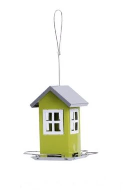 Plumes & Compagnie Distributeur De Graines Normane En Métal -Animalerie plumes compagnie distributeur de graines normane en me tal3