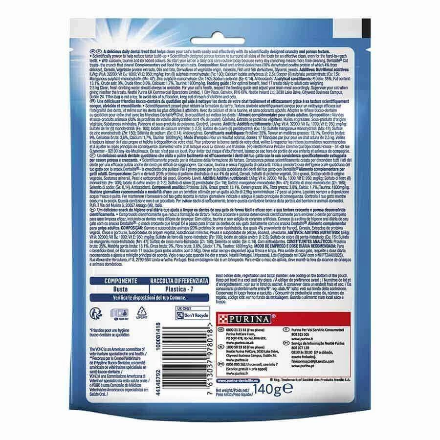 Purina DentaLife Poulet Chat 140 G 4 Purina DentaLife Poulet Chat 140 G – Image 2