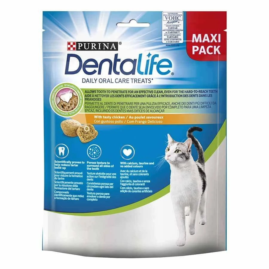 Purina DentaLife Poulet Chat 140 G 3 Purina DentaLife Poulet Chat 140 G