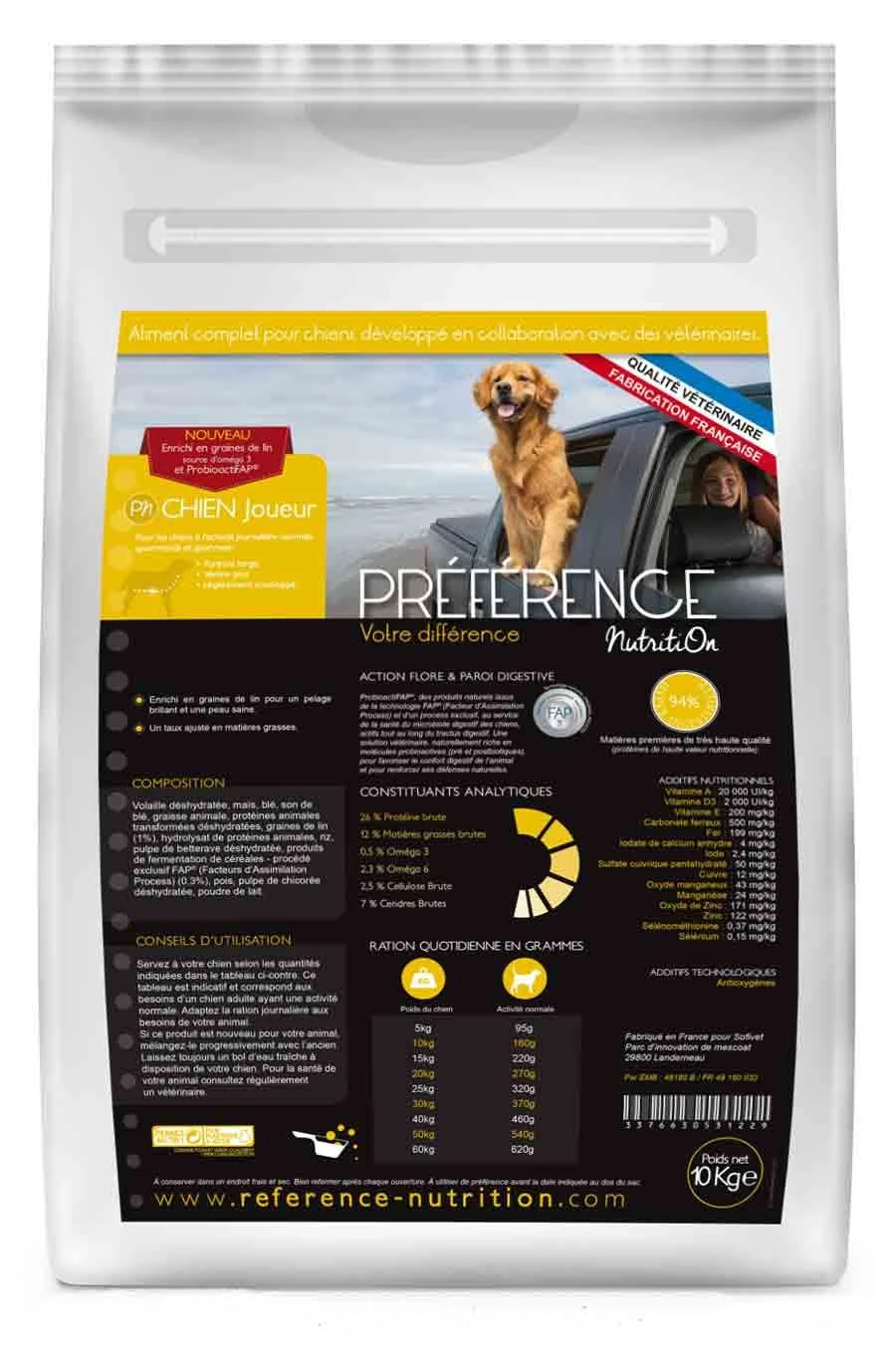 Préférence Croquettes Chien Joueur 10 Kg 3 Préférence Croquettes Chien Joueur 10 Kg