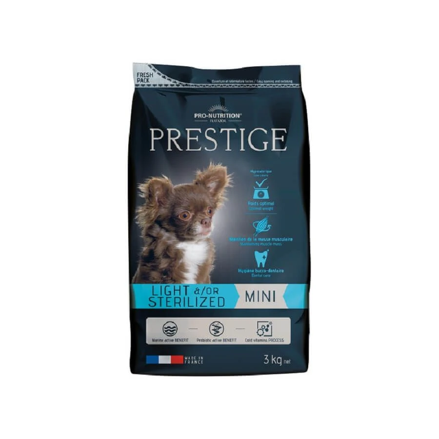 Flatazor Prestige Light Ou Stérilisé Petit Chien 3 Kg 3 Flatazor Prestige Light Ou Stérilisé Petit Chien 3 Kg