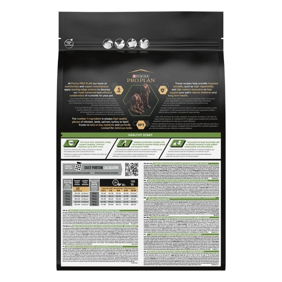 Purina Proplan Chiot Large Athletic OPTISTART 3 Kg 7 Purina Proplan Chiot Large Athletic OPTISTART 3 Kg – Image 5