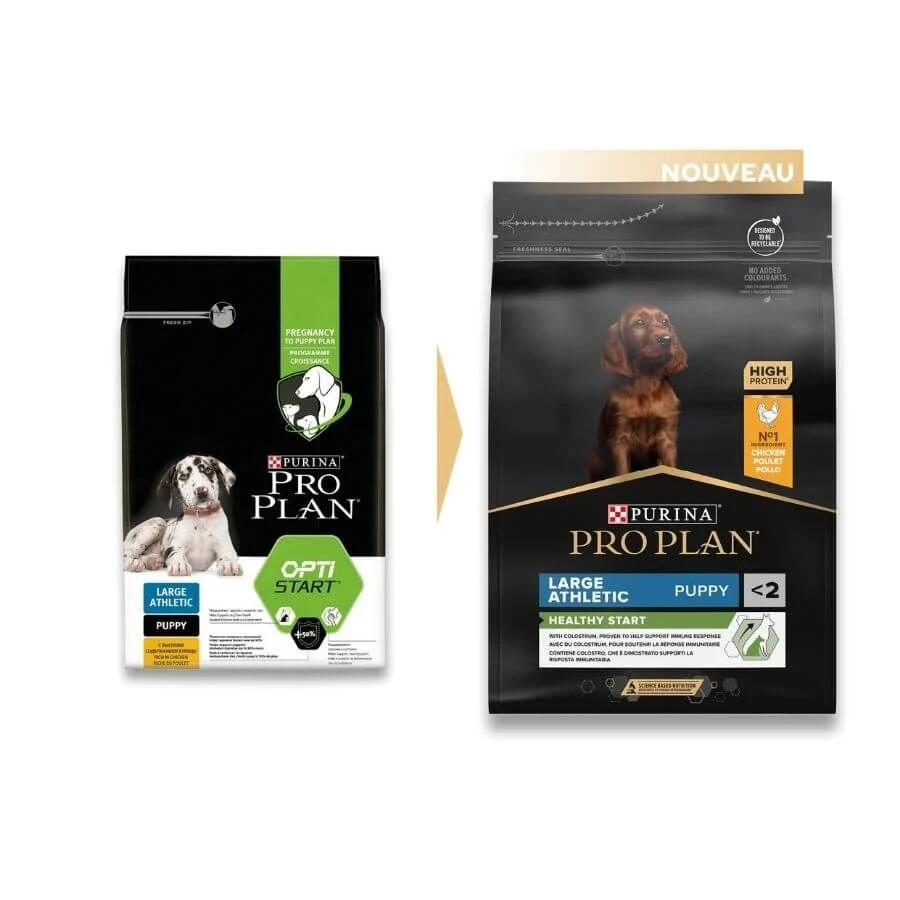 Purina Proplan Chiot Large Athletic OPTISTART 3 Kg 4 Purina Proplan Chiot Large Athletic OPTISTART 3 Kg – Image 2