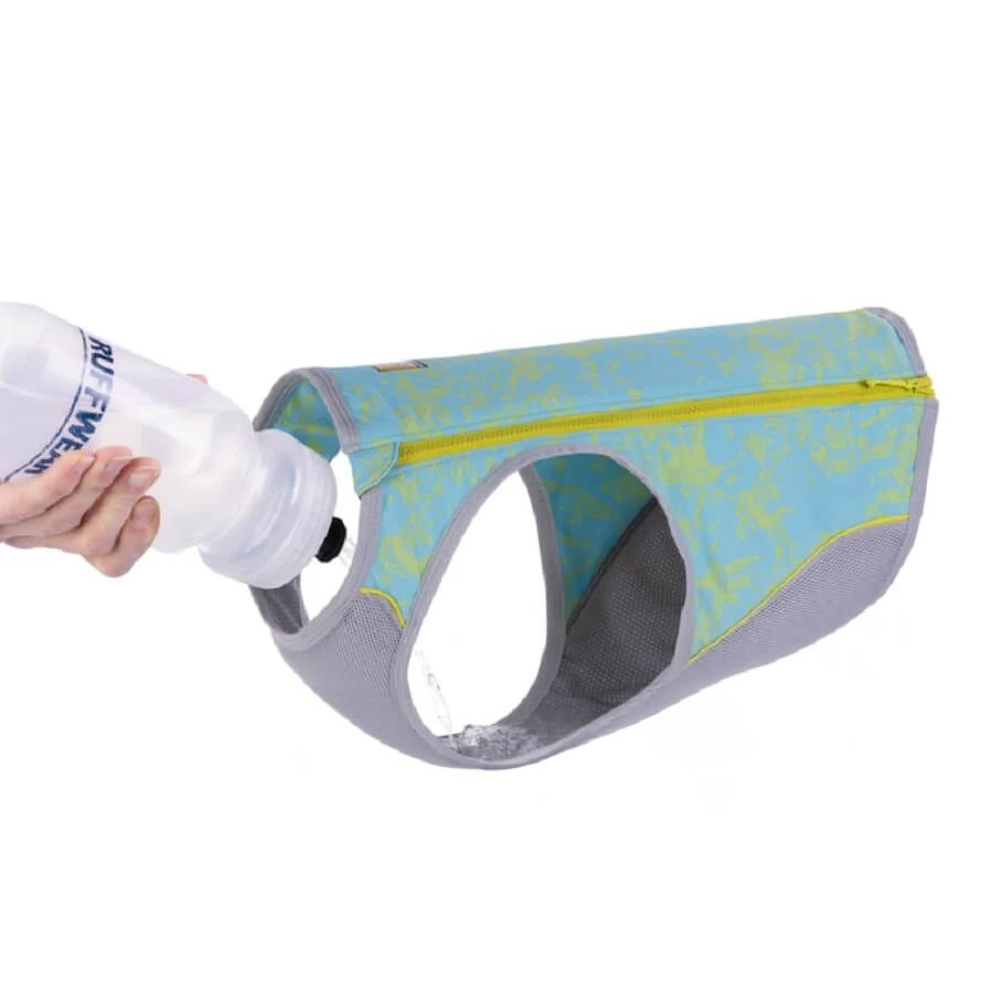 Ruffwear Swamp Cooler Gilet Zip Blue Mist Chien XS 5 Ruffwear Swamp Cooler Gilet Zip Blue Mist Chien XS – Image 3