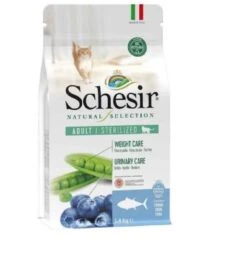 Schesir Croquettes Chat Adulte Stérilisé Mono Protéine Thon 350 G
