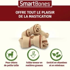 Smartbones Snack Mini Au Poulet Pour Chien 8 Pcs 9 Smartbones Snack Mini Au Poulet Pour Chien 8 Pcs -Animalerie smartbones snack mini au poulet 8 pcs 3