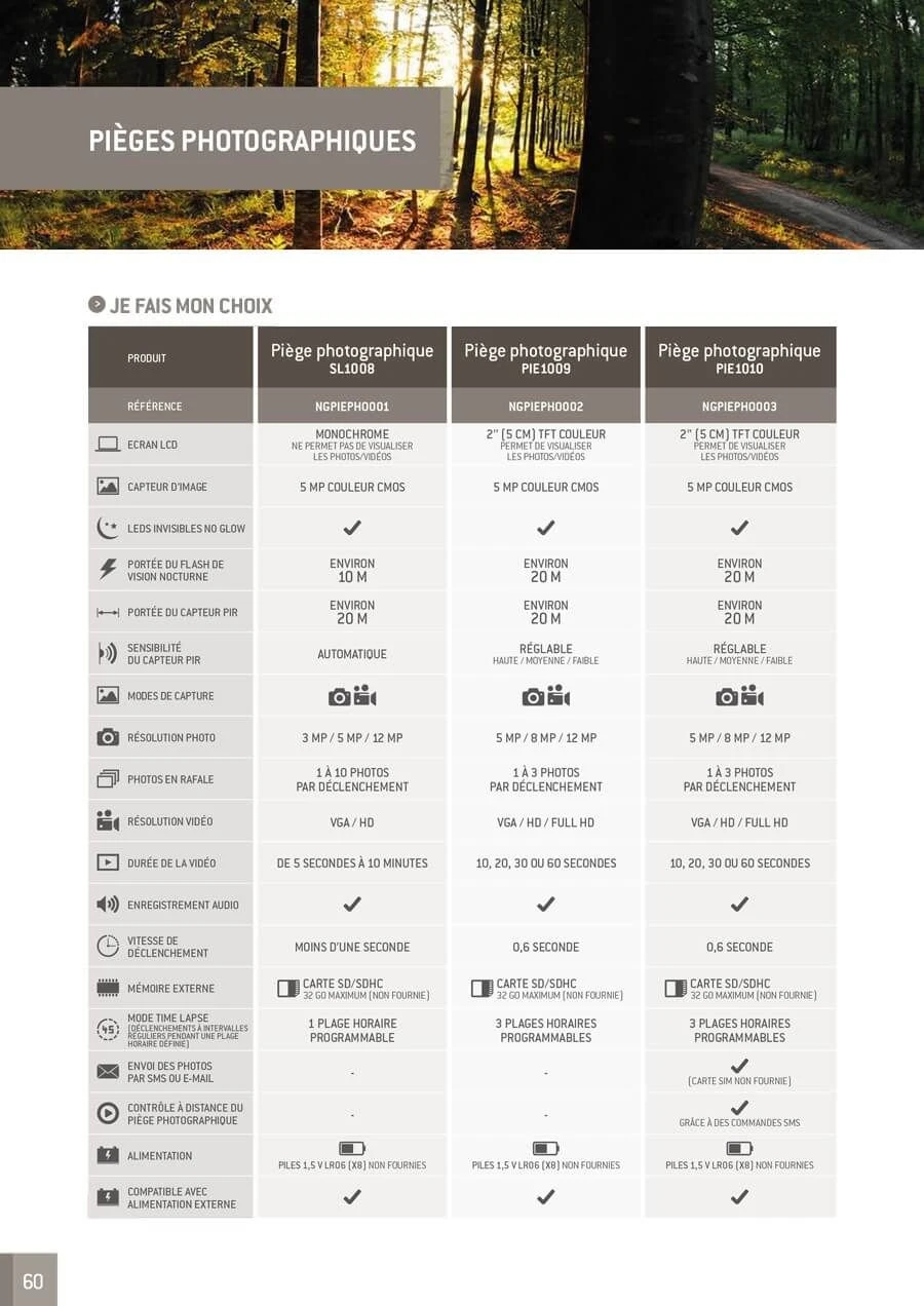 Piège Photographique PIE1010 8 Piège Photographique PIE1010 – Image 6