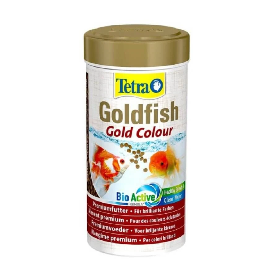 Tetra Goldfish Gold Color 250 Ml 3 Tetra Goldfish Gold Color 250 Ml