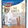 Trixie Premio Stick Quintett Agneau & Dinde Chat 5 X 5 G 2 Trixie Premio Stick Quintett Agneau & Dinde Chat 5 X 5 G -Animalerie trixie premio anti hairball avec agneau et dinde en stick pour chat 20 grs