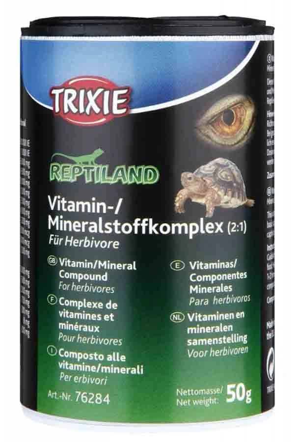 Trixie Reptiland Complexe Vitamines Et Minéraux Reptiles Herbivores 50 G 3 Trixie Reptiland Complexe Vitamines Et Minéraux Reptiles Herbivores 50 G