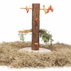 Trixie Tronc D'arbre Ludique Pour Aliments Rongeurs -Animalerie trixie tronc d arbre ludique pour aliments rongeurs 4