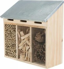 Trixie Hôtel Pour Insectes 30 × 30 × 14 Cm - Destockage -Animalerie trixie h tel home pour insectes 30 30 14 cm