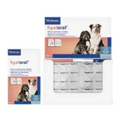 Virbac HYALORAL Chien Plus De 5 Kg 60 Cp