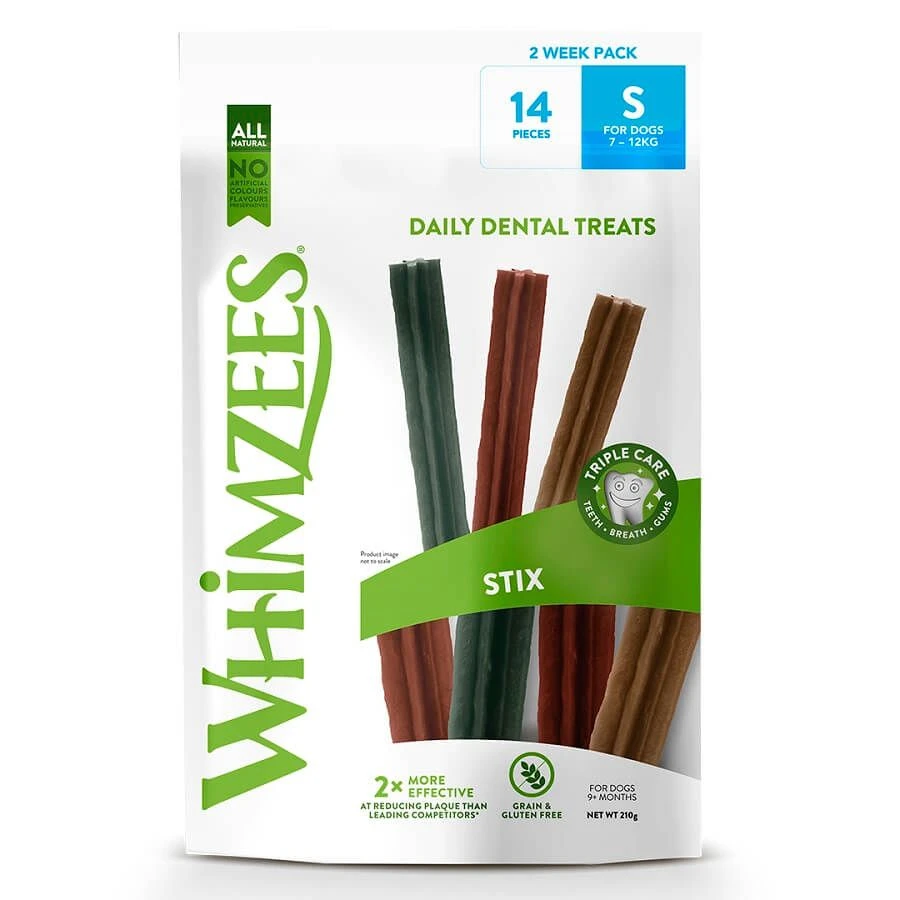Whimzees Friandise Stix Chien S X14 3 Whimzees Friandise Stix Chien S X14