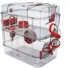 Zolux Cage RODY.3 Duo Rouge 2 Zolux Cage RODY.3 Duo Rouge -Animalerie zolux cage rody.3 duo rouge 1