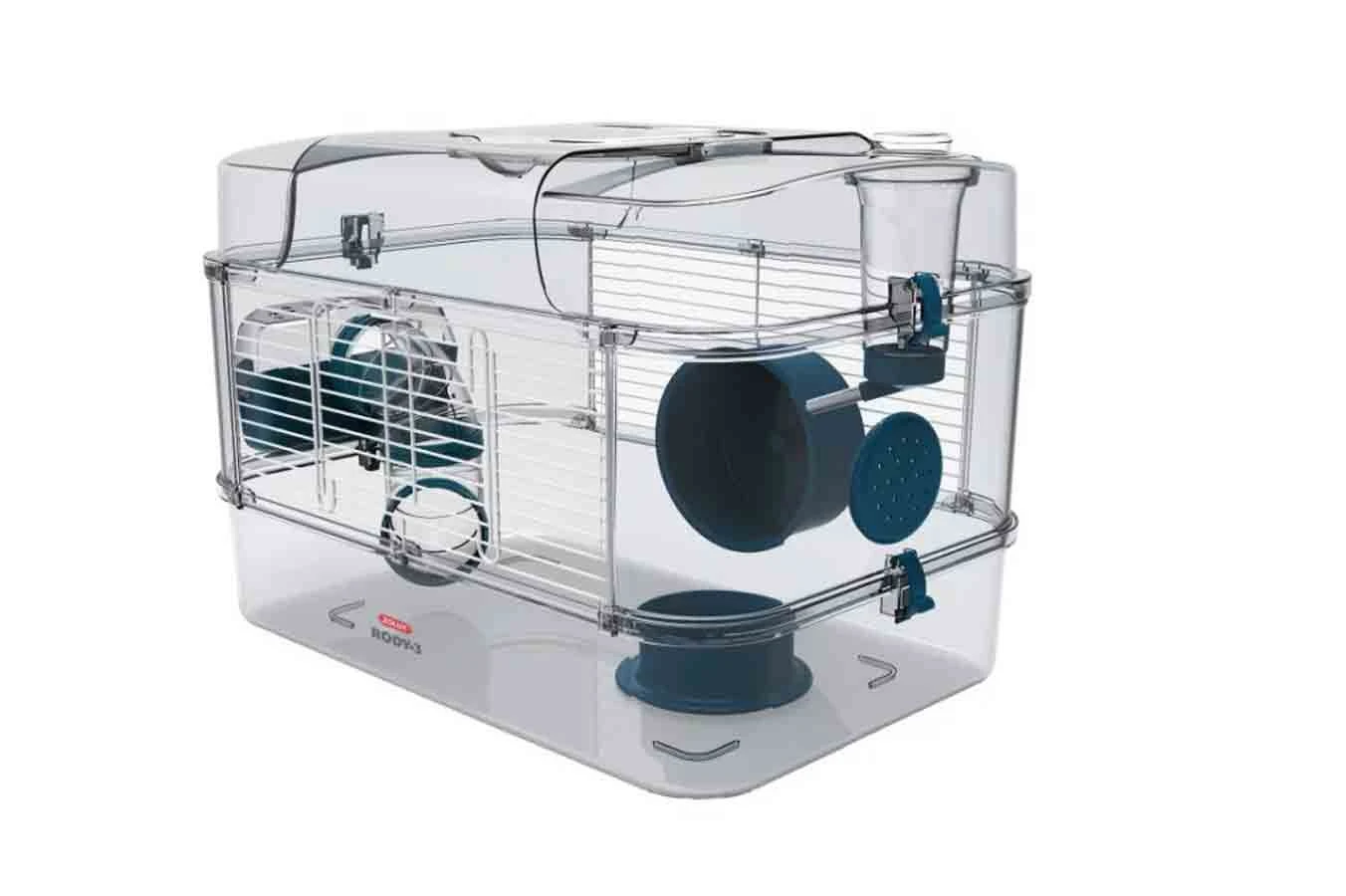 Zolux Cage RODY.3 Solo Bleu 3 Zolux Cage RODY.3 Solo Bleu