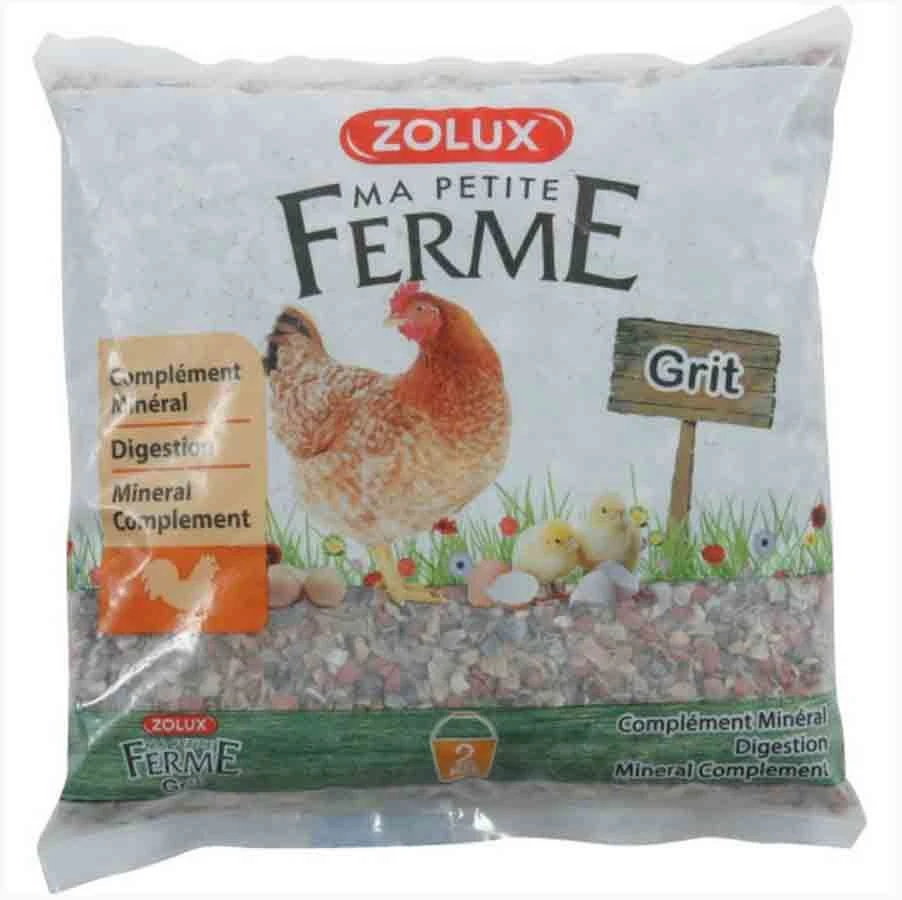 Zolux Grit Pour Poule 2 Kg - Destockage 3 Zolux Grit Pour Poule 2 Kg - Destockage
