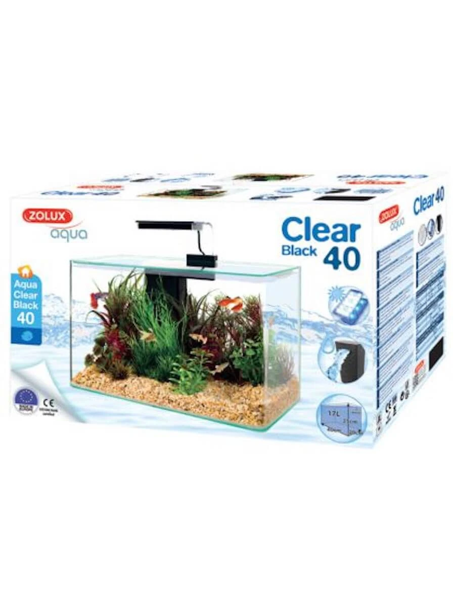 Zolux Aquarium Aqua Clear 40 Noir 3 Zolux Aquarium Aqua Clear 40 Noir